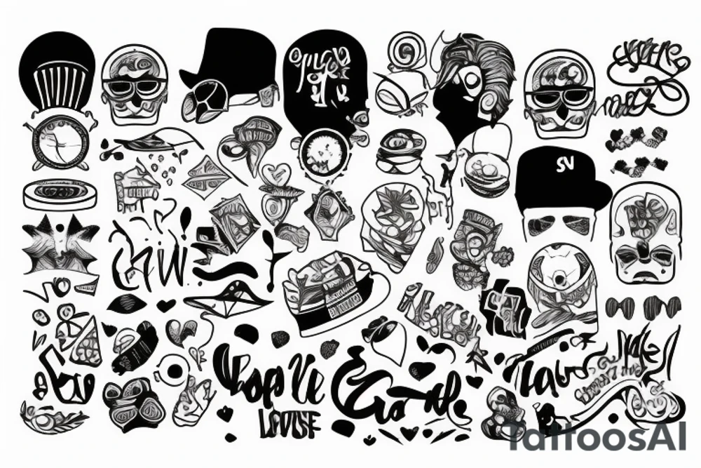 doodles tattoo idea