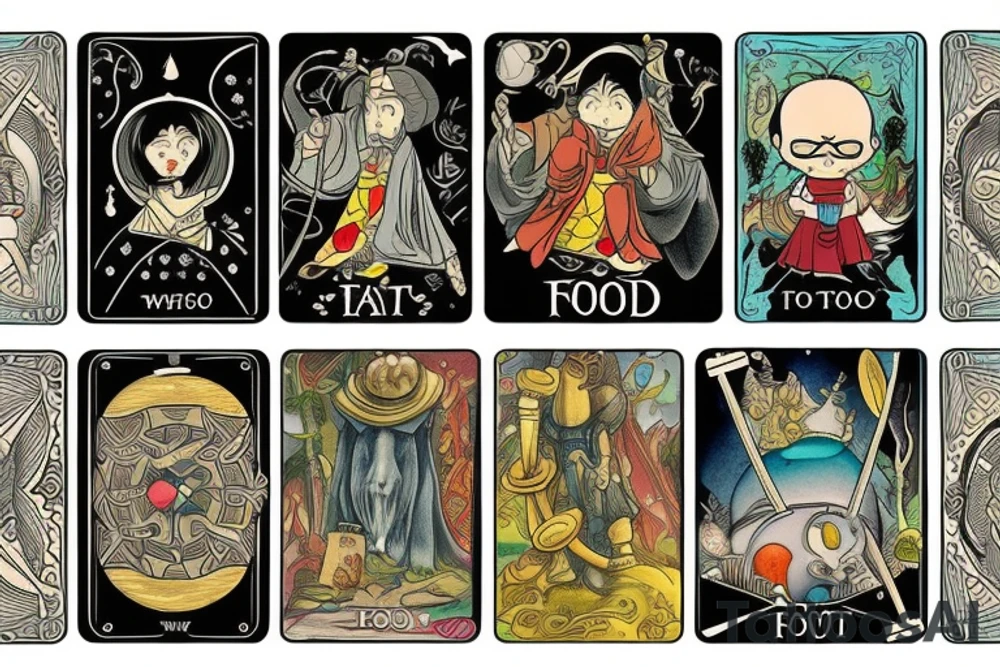 tarot card "Fool" tattoo idea