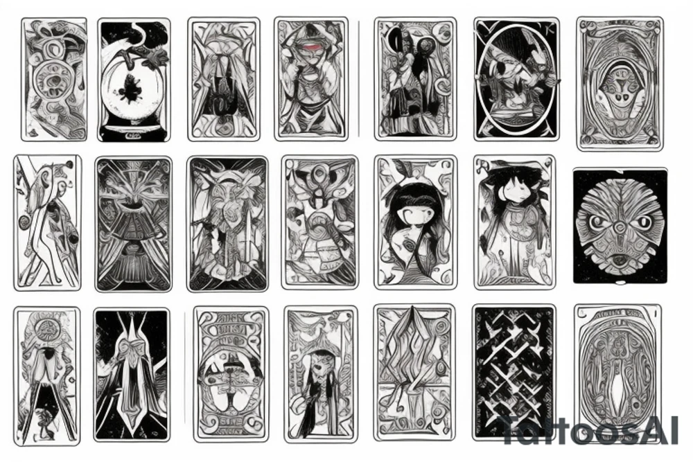 tarot card "Fool" tattoo idea