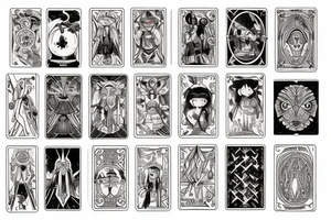 tarot card "Fool" tattoo idea
