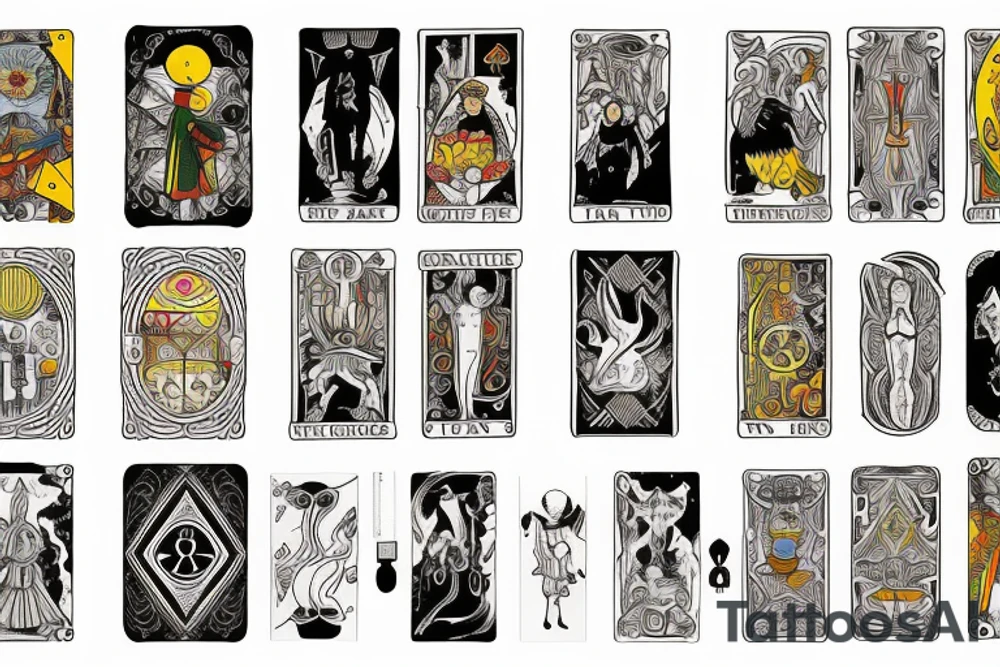 tarot card "The Fool" tattoo idea