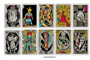 tarot card "The Fool" tattoo idea
