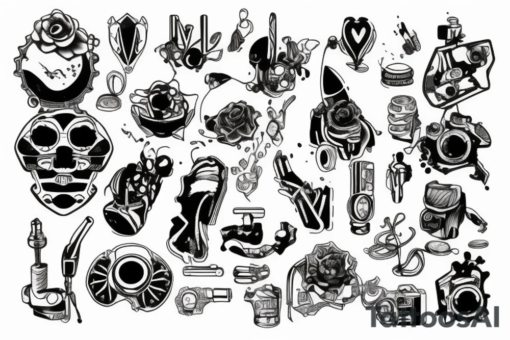 Technology related tattoo idea