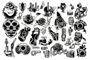 Technology related tattoo idea