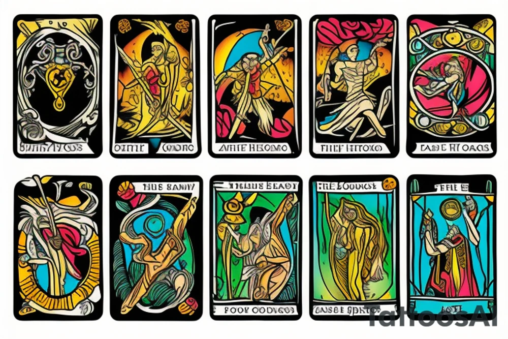 tarot card "The Fool" tattoo idea