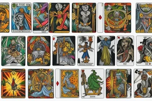 tarot card The Fool tattoo idea