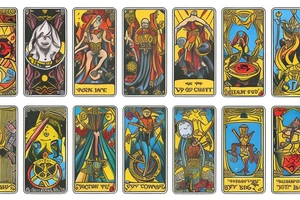 tarot card The Fool tattoo idea