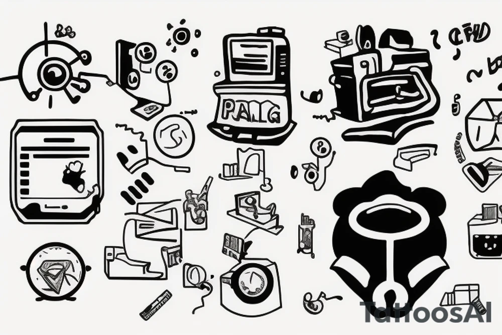 simple programming related tattoo idea