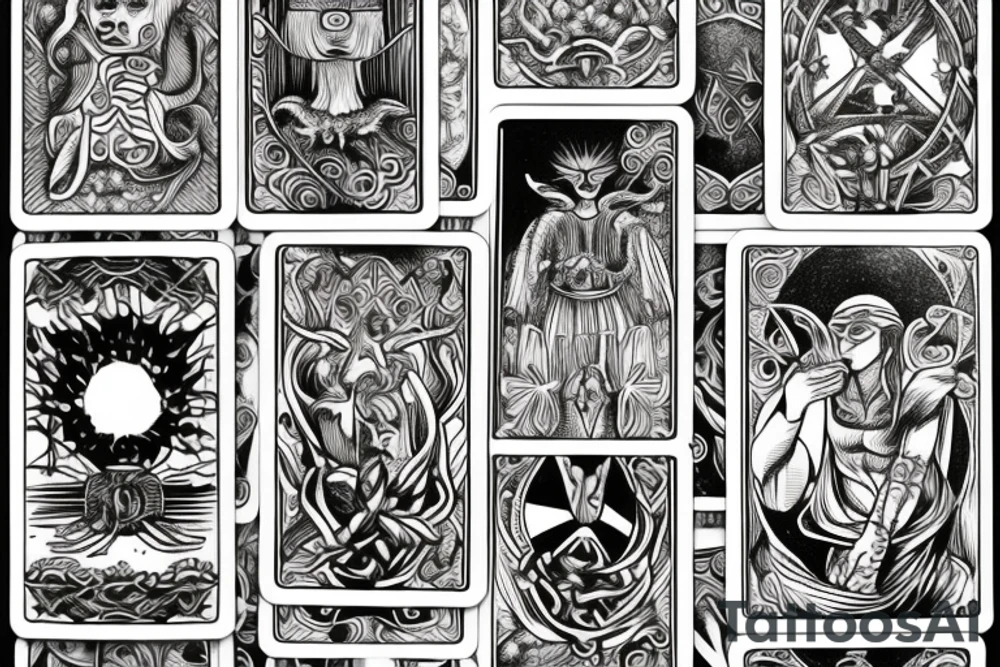 tarot The Fool tattoo idea