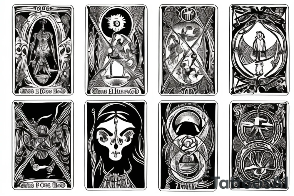 tarot The Fool tattoo idea
