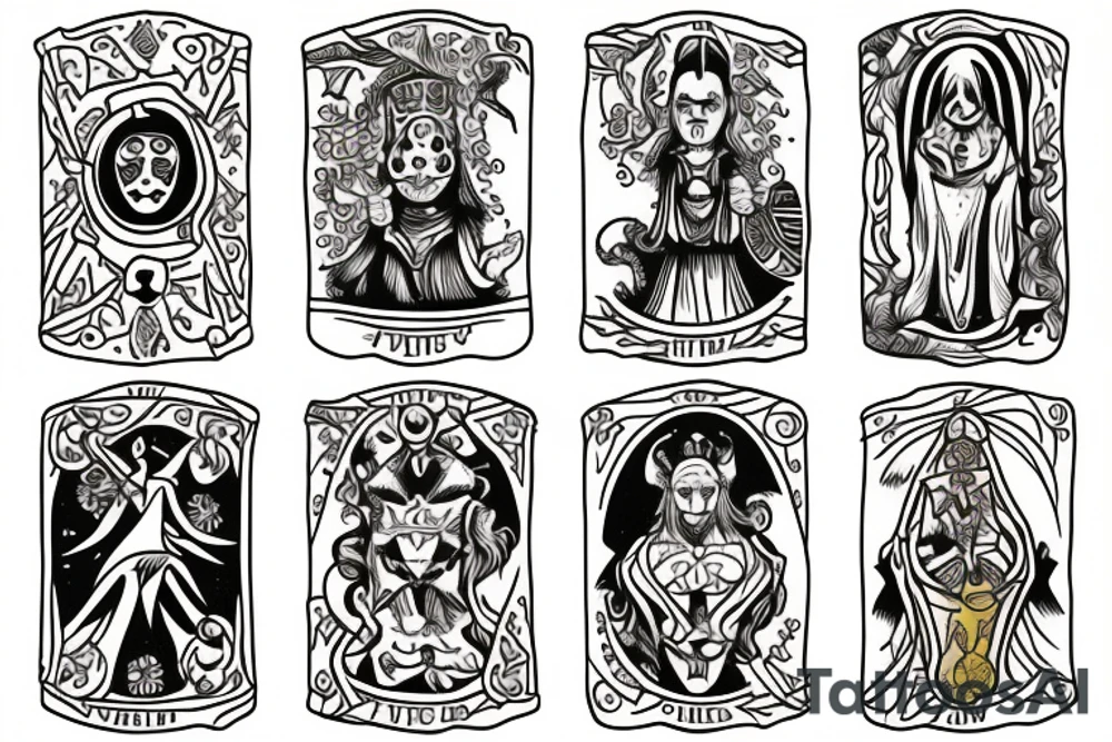 tarot The Fool tattoo idea