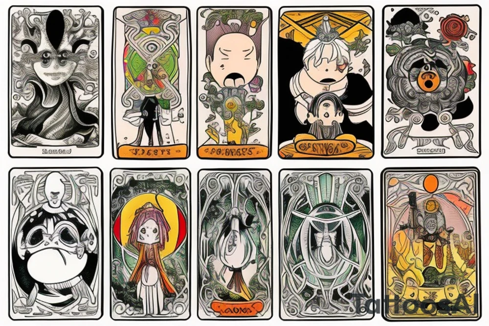 tarot The Fool tattoo idea