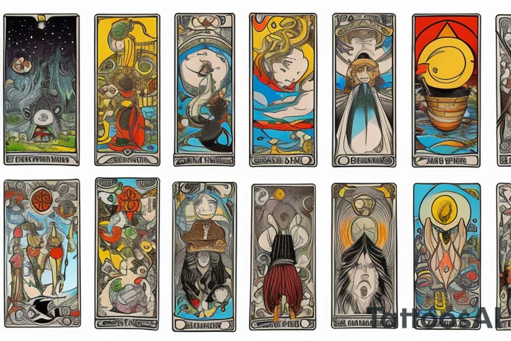 tarot The Fool tattoo idea
