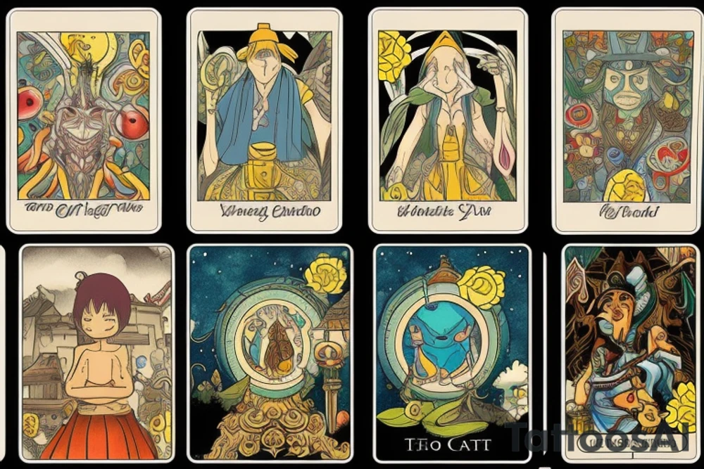tarot card The Fool tattoo idea