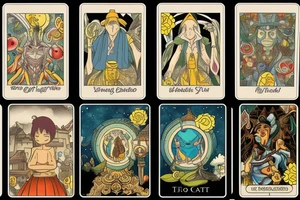 tarot card The Fool tattoo idea