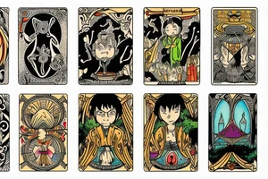 tarot card The Fool tattoo idea