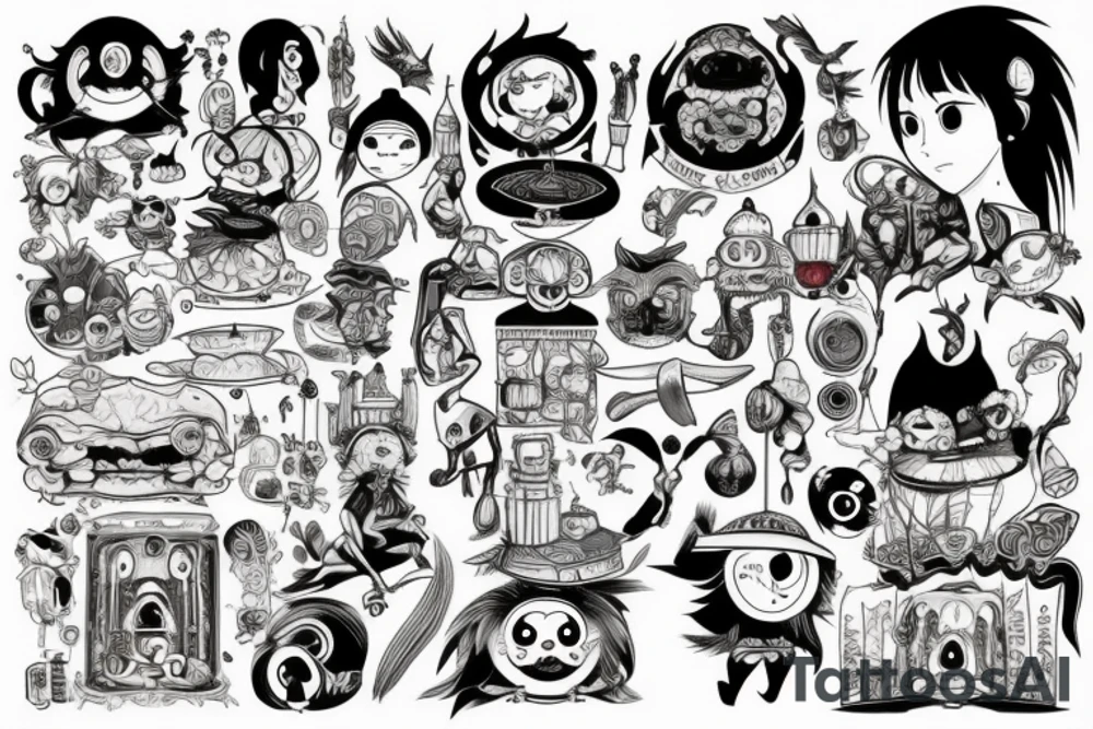 Карта таро Шут tattoo idea