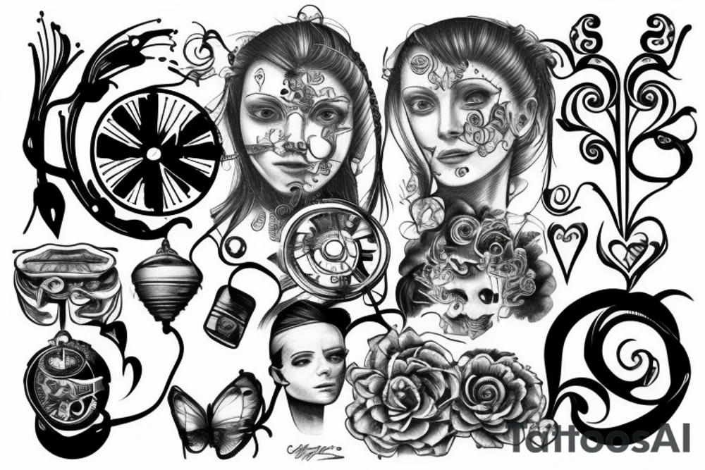 technology tattoo idea
