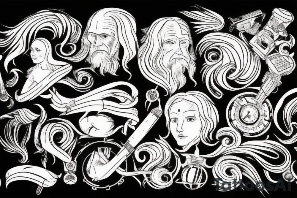 technology tattoo idea