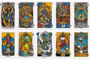 Jester tarot card tattoo idea