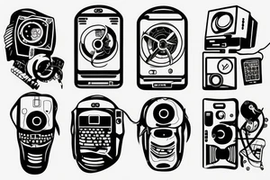 computer technolgy tattoo idea