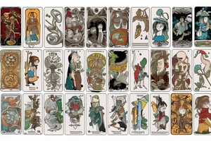 The fool tarot card tattoo idea