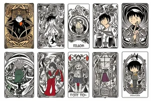 The fool tarot card tattoo idea