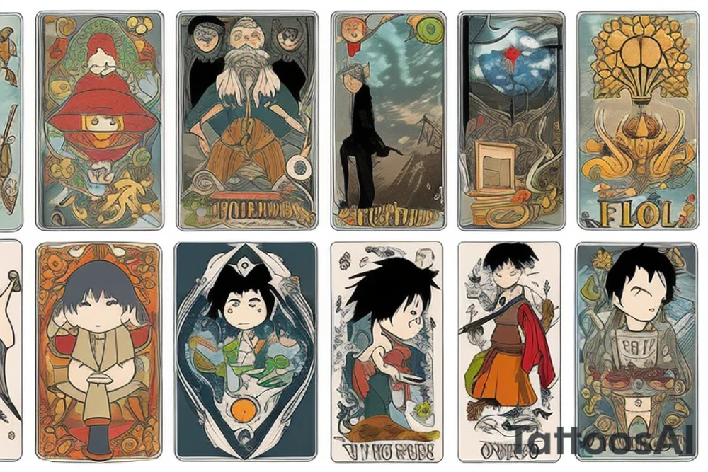 The fool tarot card tattoo idea