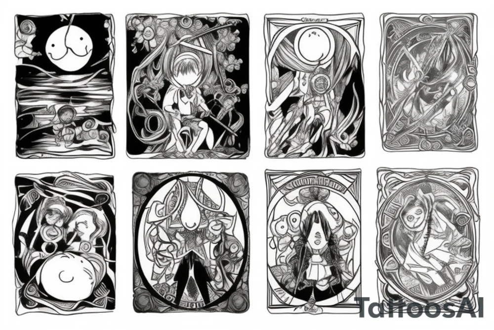 The fool tarot card tattoo idea