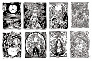 The fool tarot card tattoo idea