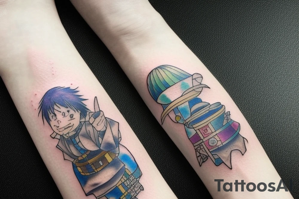 Moving castle tattoo idea