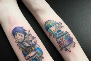 Moving castle tattoo idea
