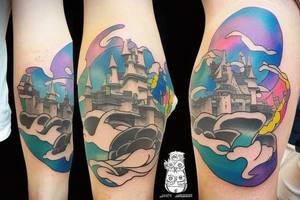 Moving castle tattoo idea