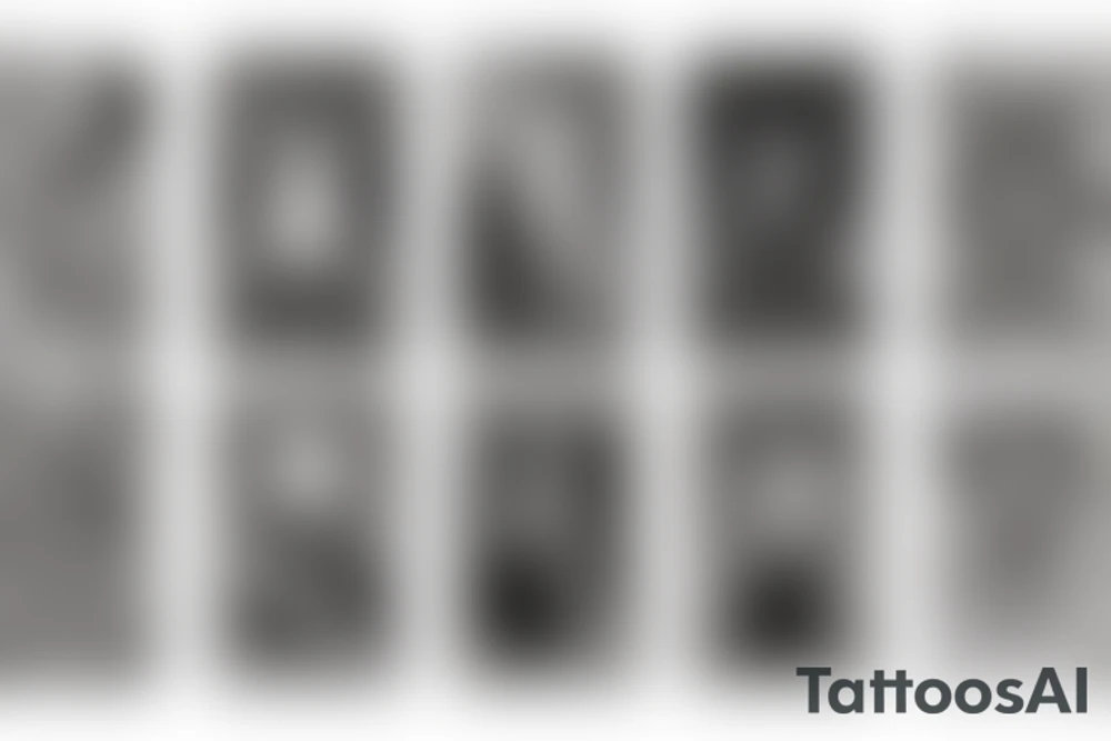 The Fool tarot card tattoo idea