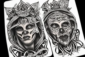 The Fool tarot card tattoo idea
