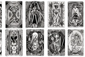 The Fool tarot card tattoo idea