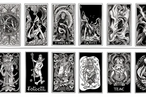 The Fool tarot card tattoo idea