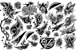 When wizards dream tattoo idea