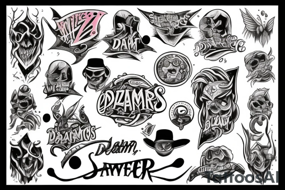 When wizards dream tattoo idea