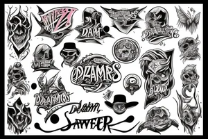 When wizards dream tattoo idea
