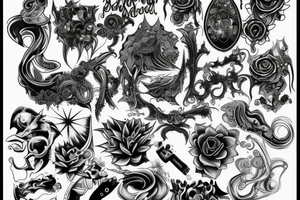 Some new designs for back tattoo idea