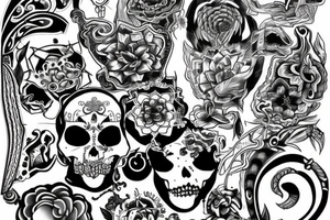 Some new designs for back tattoo idea