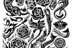 Some new designs for back tattoo idea