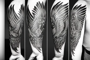 Suggest me some meaningful tattoos wish shows that I will rise from any adverse situation with a phoenix tattoo idea