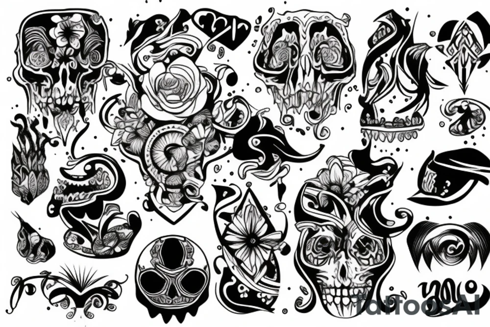 island tattoo idea