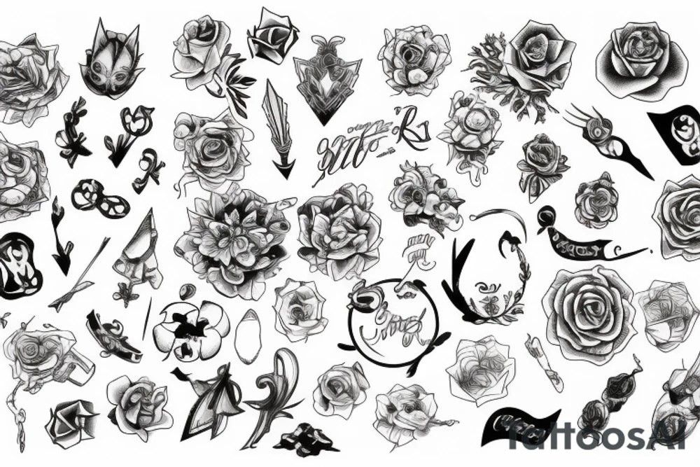 random tattoo idea