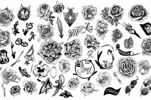 random tattoo idea