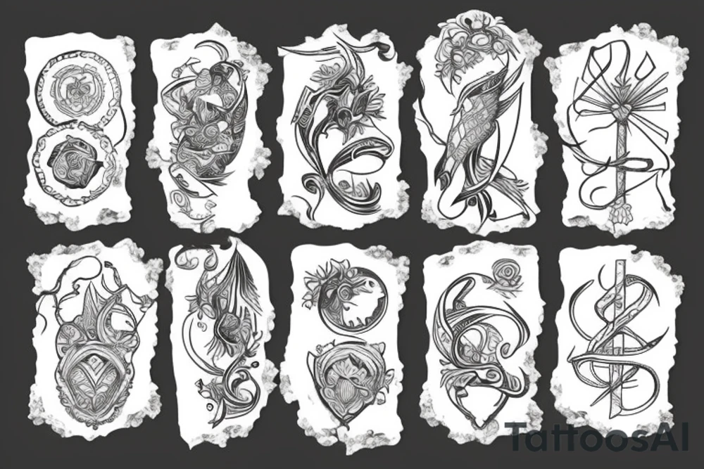 traditional tattoo idea