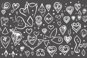 lightbuld with heart as light tattoo idea