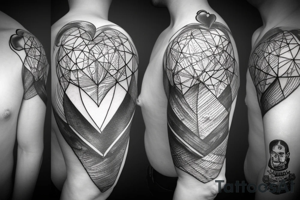 lightbulb with a heart as light in it tattoo idea